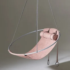 Pamono Special Edition Sling Hanging Swing Chair in Sage Green from Studio Stirling><noscript><img width=
