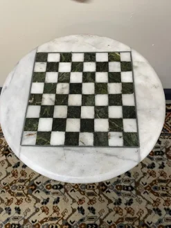 Pamono Specimen Marble Chess Table> Game Tables