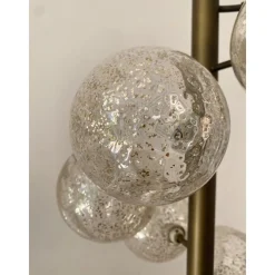 Pamono Spheres with Gold Murano Glass Burnished Floor Lamp by Simoeng><noscript><img width=