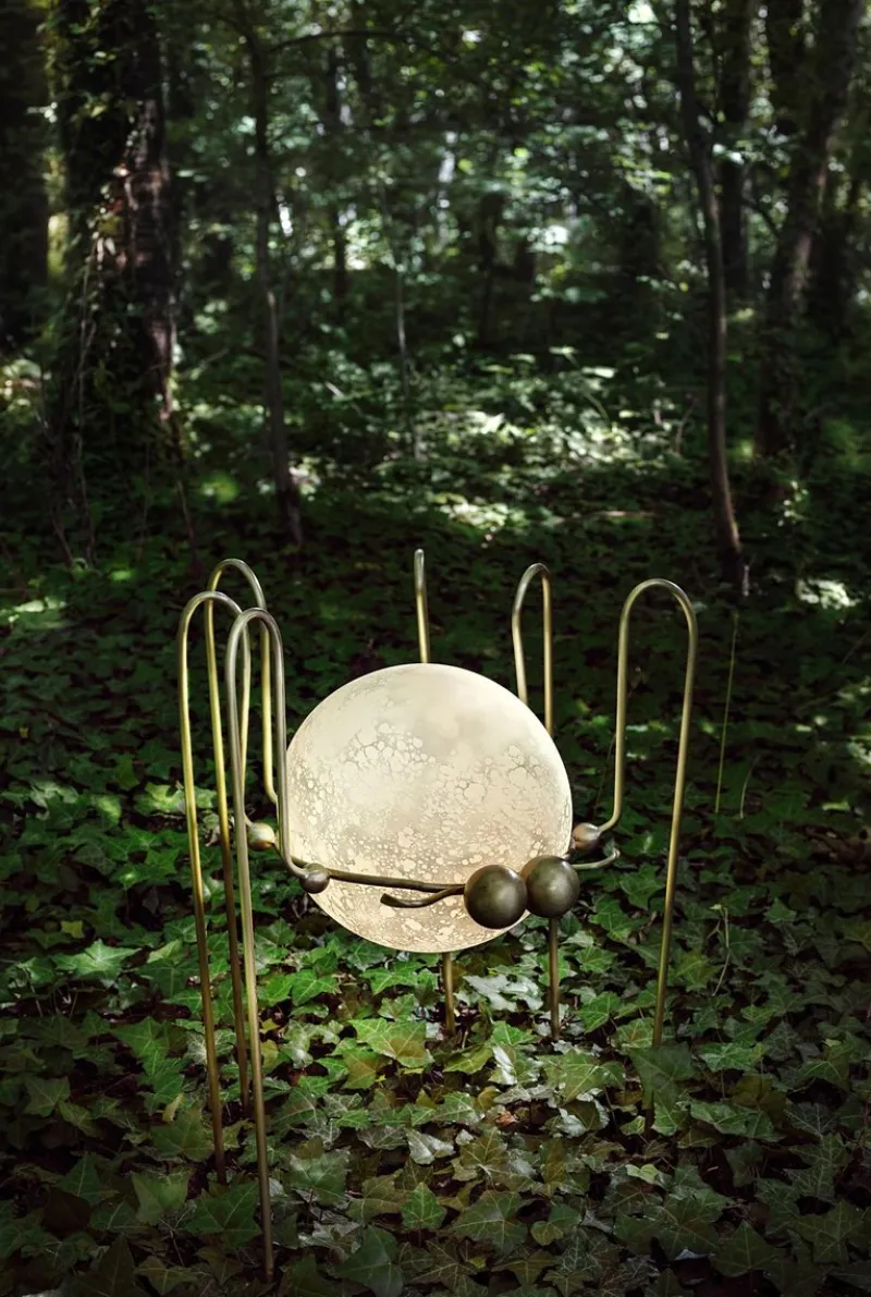 Pamono Spider Floor Lamp Sculpture by Vincent Darré and Ludovic Clément d'Armont