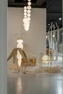 Pamono Spider Floor Lamp Sculpture by Vincent Darré and Ludovic Clément d'Armont