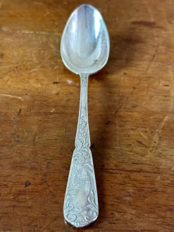 Pamono Spoon & Tongs Box, 1900, Set of 13><noscript><img width=