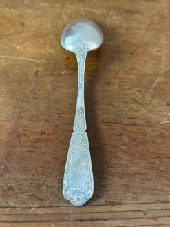 Pamono Spoon & Tongs Box, 1900, Set of 13><noscript><img width=