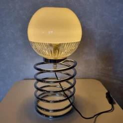 Clearance Pamono Spring Desk Lamp from Ingo Maurer, 1970s