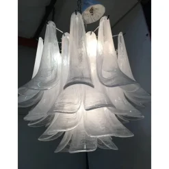 Pamono Sputnik Chandelier with Alabaster Italian Glass by Simoeng><noscript><img width=