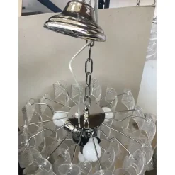 Pamono Sputnik Chandelier with Swirling Italian Glass by Simoeng><noscript><img width=