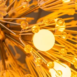 Pamono Sputnik Flocon 12-Light Chandelier, 1960s><noscript><img width=