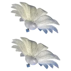 Pamono Sputnik Flush Mount in Murano Glass by Simoeng, Set of 2> Ceiling Lights