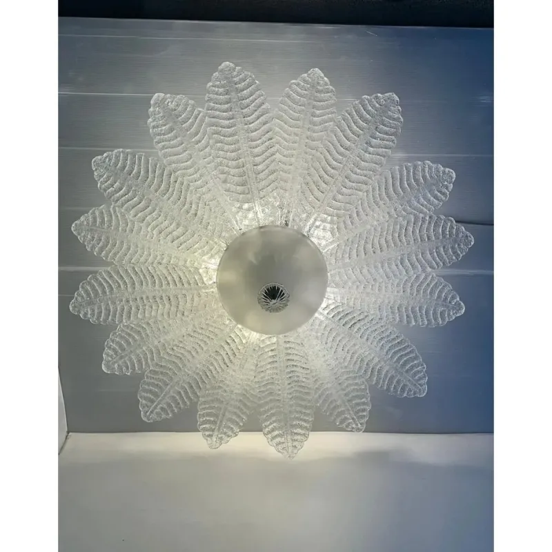 Pamono Sputnik Flush Mount in Murano Glass by Simoeng, Set of 2> Ceiling Lights