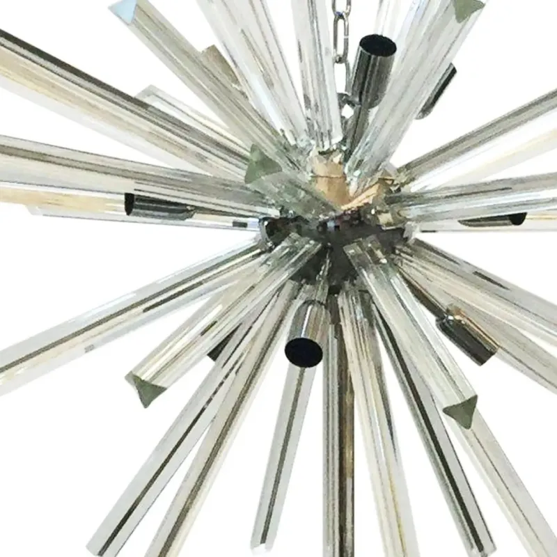 Pamono Sputnik Triedro Murano Glass Pendant by Simoeng> Ceiling Lights
