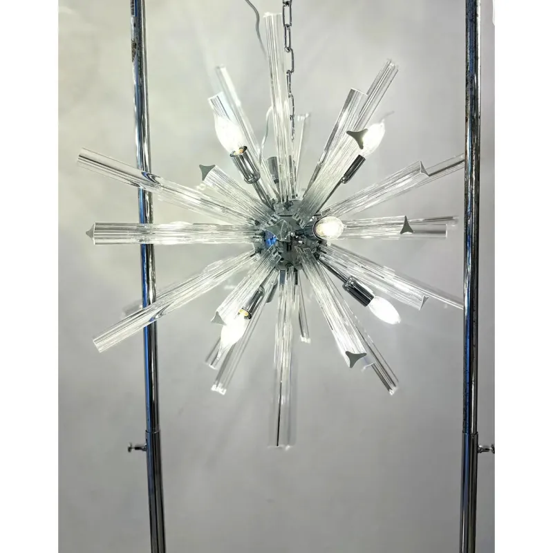 Pamono Sputnik Triedro Murano Glass Pendant by Simoeng> Ceiling Lights