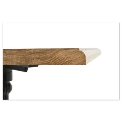 Pamono Square Bistro Table in Wood & Cast Iron><noscript><img width=