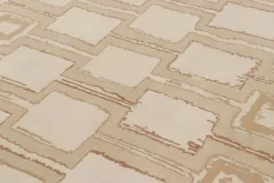 Hot Pamono Square Geometric Rug from R&K Principal Jahanshah Nazmiyal