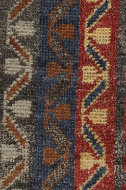 Outlet Pamono Square Scatter Rug with Geometric Patterns from R&K Principal Jahanshah Nazmiyal