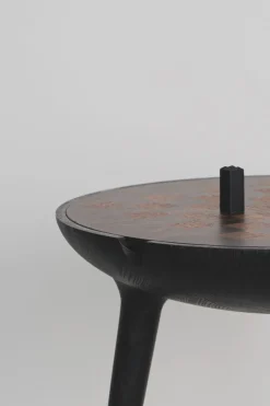 Clearance Pamono 21st Century Trojan Chess Table & Set in Black