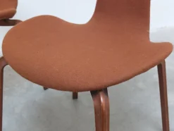 Pamono 1st Edition Grand Prix Chairs by Arne Jacobsen for Fritz Hansen, Set of 4, 1959><noscript><img width=