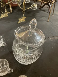 Pamono St Louis Crystal Punch Service with Bowl and Ladle, Set of 6><noscript><img width=