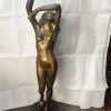New Pamono St. Monk, Large Sculpture of a Standing Naked Woman, 1980s, Bronze