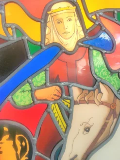 Pamono Stained Glass Window with Lighting><noscript><img width=