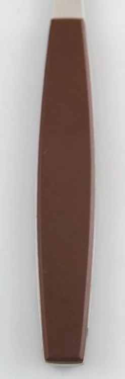 Best Pamono Stainless Steel & Brown Plastic Strata Cutlery by Henning Koppel for Georg Jensen, 1970s, Set of 20