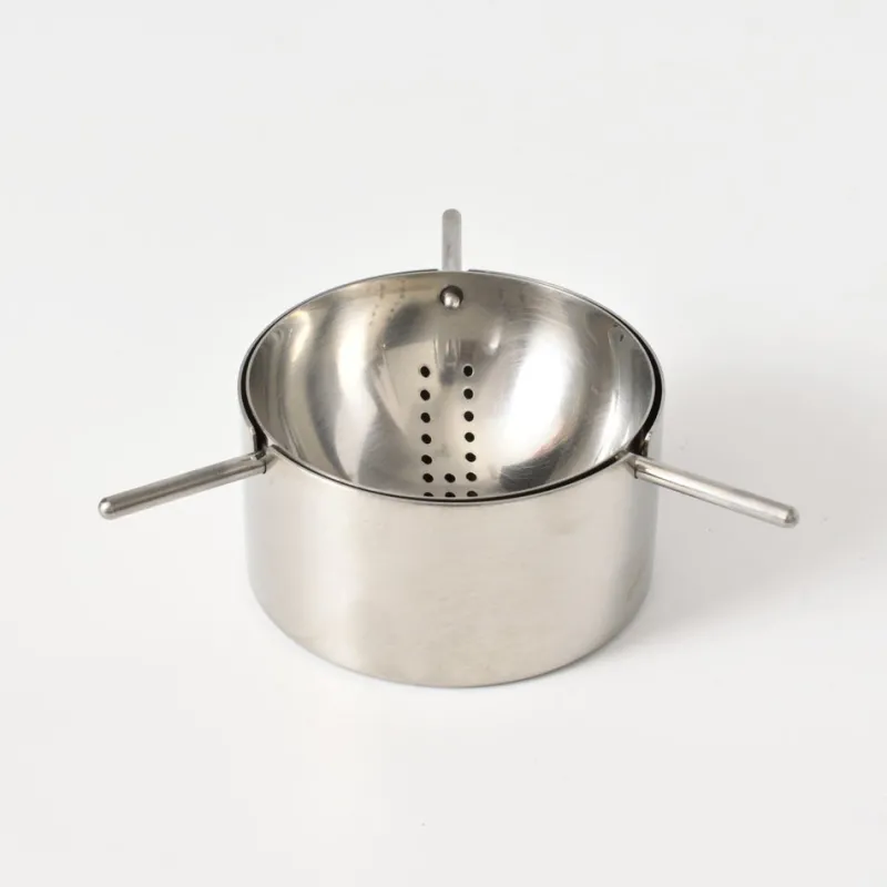 Pamono Stainless Steel Cylinda Line Tea Strainer by Arne Jacobsen for Stelton, 1970s