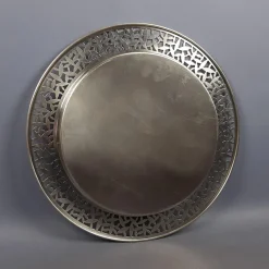 Pamono Stainless Steel Tray by Marta Sansoni for Alessi, 1970s><noscript><img width=
