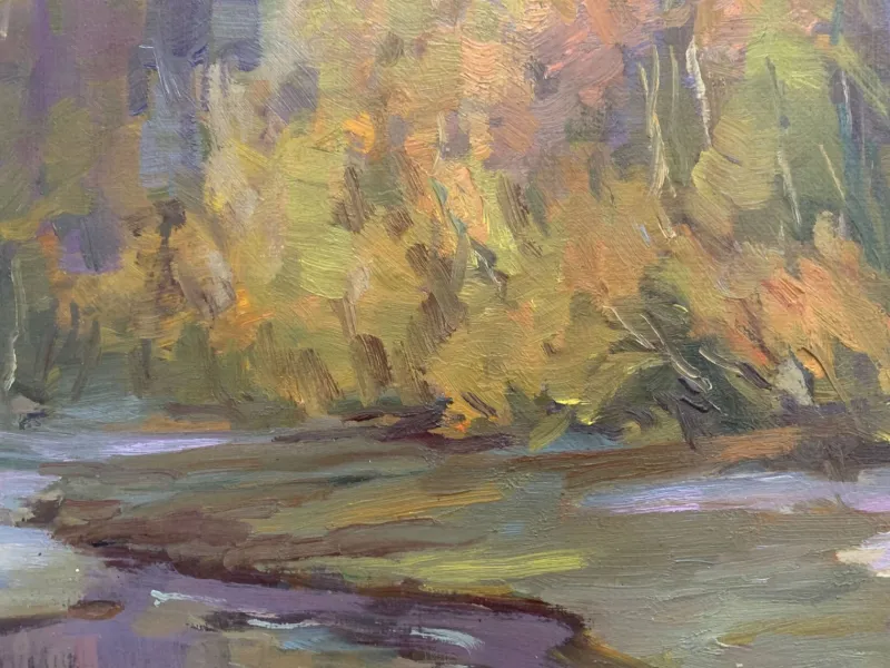 Pamono Stanisław Tkacz, Landscape, Oil on Canvas