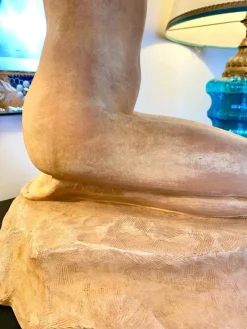 Pamono Stanislas Lami, Nude Woman, Early 20th Century, Terracotta> Art Deco