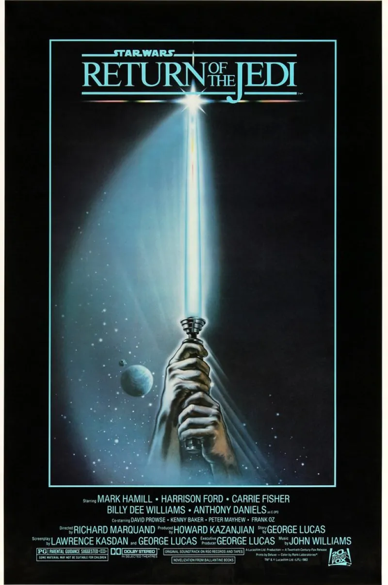 Sale Pamono Star Wars Return of the Jedi Movie Poster, USA, 1983
