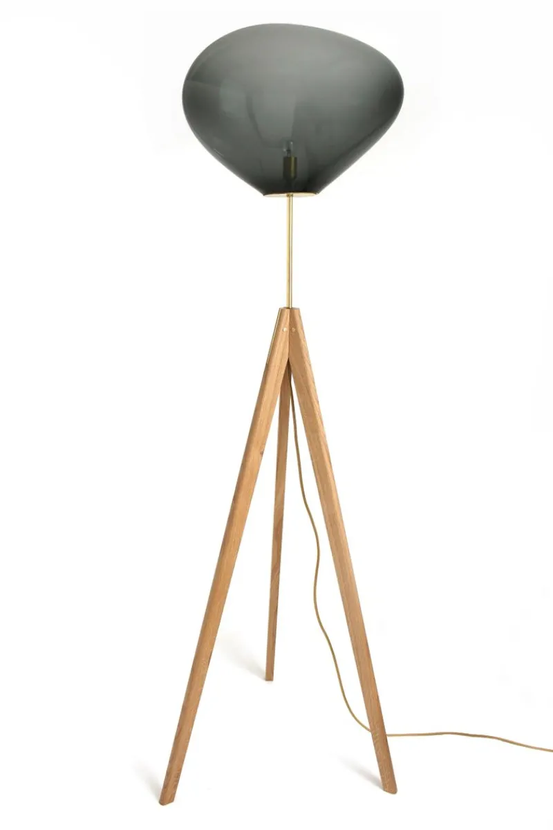 Pamono Stati X Amber Iridescent Floor Lamp by Eloa> Floor Lamps