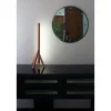 New Pamono Steccolino Table Lamp in Aluminum and Vegetable Tanned Leather by Oscar Maschera