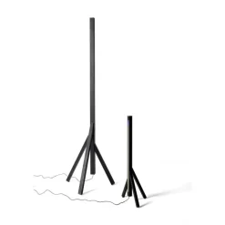 New Pamono Steccolino Table Lamp in Aluminum and Vegetable Tanned Leather by Oscar Maschera
