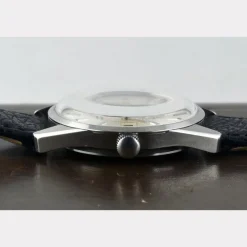 Pamono Steel Chronometer Watch from Breitling, Switzerland, 1960s><noscript><img width=