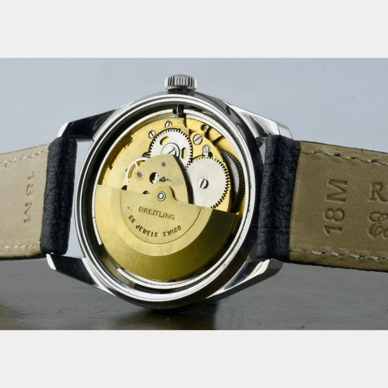 Pamono Steel Chronometer Watch from Breitling, Switzerland, 1960s> Watches