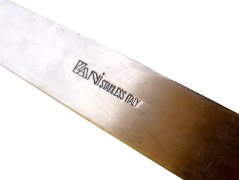 Pamono Steel Cutlery by Nencioni Moleri for Design Zani, 1960s, Set of 75> Cutlery & Serving Utensils