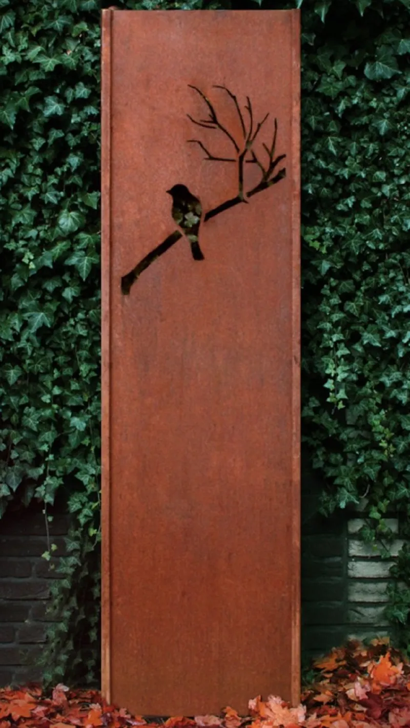 Pamono Steel Garden Wall by Stefan Traloc> Garden Accessories