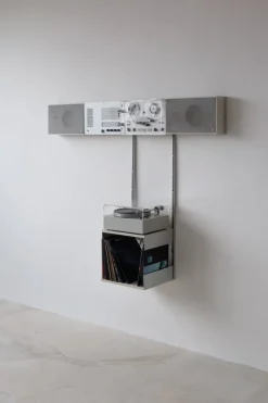 Pamono Stereo Wall Unit by Dieter Rams for Braun, 1960s, Set of 10><noscript><img width=