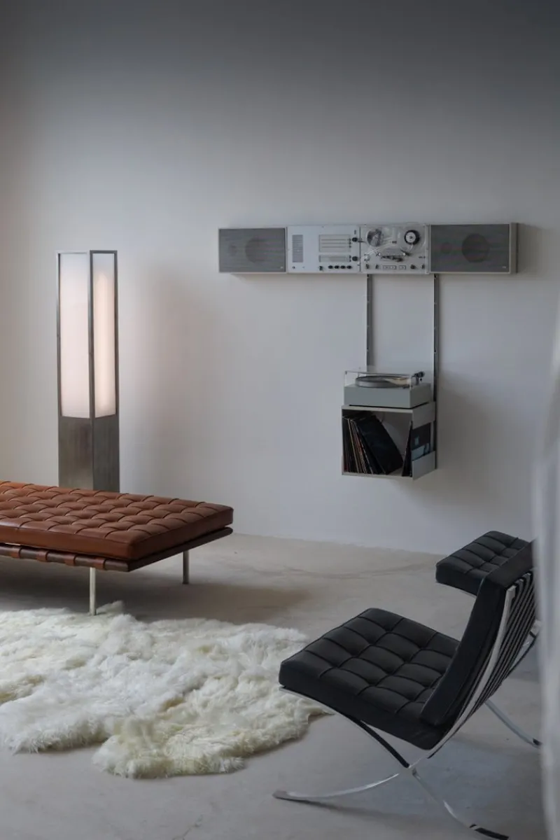 Pamono Stereo Wall Unit by Dieter Rams for Braun, 1960s, Set of 10> Electronics