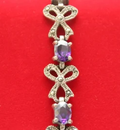 Best Pamono Sterling Silver and Amethyst Bracelet