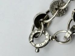 Pamono Sterling Silver Circle Disc Link Bracelet from Tiffany & Co., 2007><noscript><img width=