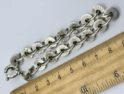 Pamono Sterling Silver Circle Disc Link Bracelet from Tiffany & Co., 2007><noscript><img width=