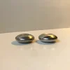 Pamono Sterling Silver Salt and Pepper Shakers by Hans Hansen for Cohr, Set of 2> Salt & Pepper Shakers