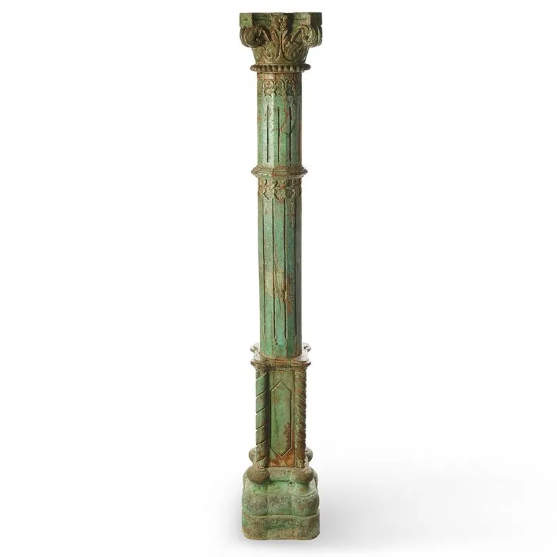 Best Pamono Stone Column and Carved and Patinated Wood