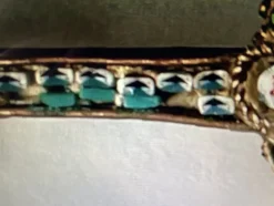 Pamono Stone Micromosaic Guitar Brooch><noscript><img width=