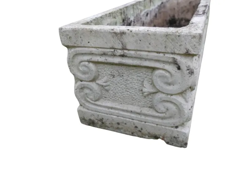 Pamono Stone Planters, 1950s, Set of 6> Garden Accessories
