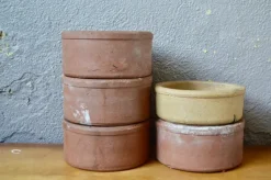 Outlet Pamono Stoneware Farm Pots, 1940s, Set of 5