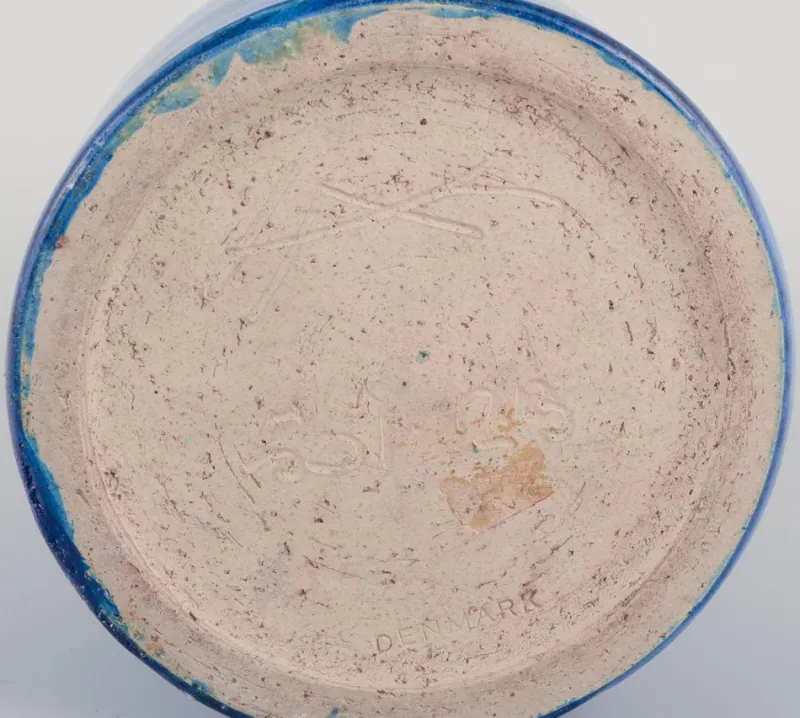 Pamono Stoneware Vase by Nils Kähler for Kähler, 1960s> Vases