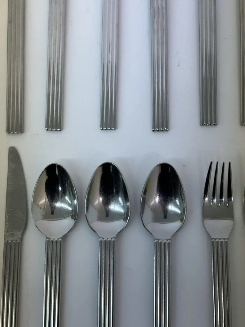 Pamono Strateg Cutlery Set from Ikea, 1970s, Set of 18> Cutlery & Serving Utensils