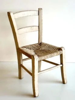 Pamono Straw Childrens Chair, 1920s> Children's Chairs