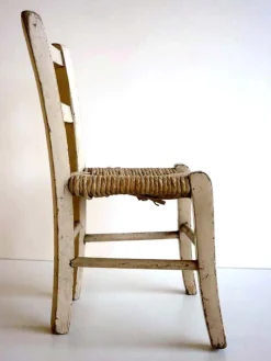 Pamono Straw Childrens Chair, 1920s><noscript><img width=